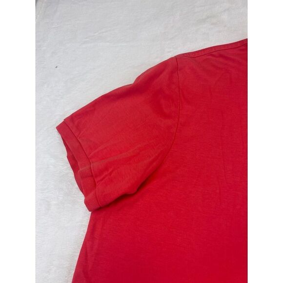Polo by Ralph Lauren Pima Interlock Men's Polo Shirt Size L Red 100% Cotton Logo - Picture 4 of 9